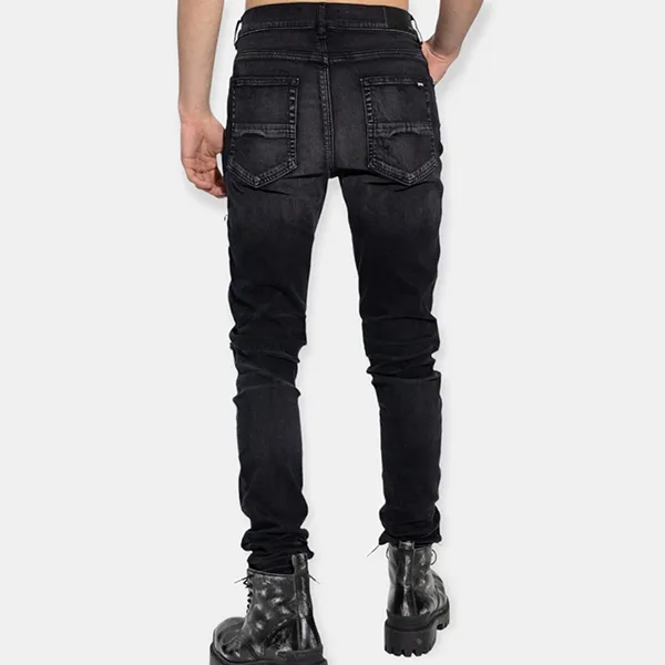Quần Jean Nam Amiri Dáng Skinny MDS010023 Màu Đen Size 30 - Thời trang - Vua Hàng Hiệu