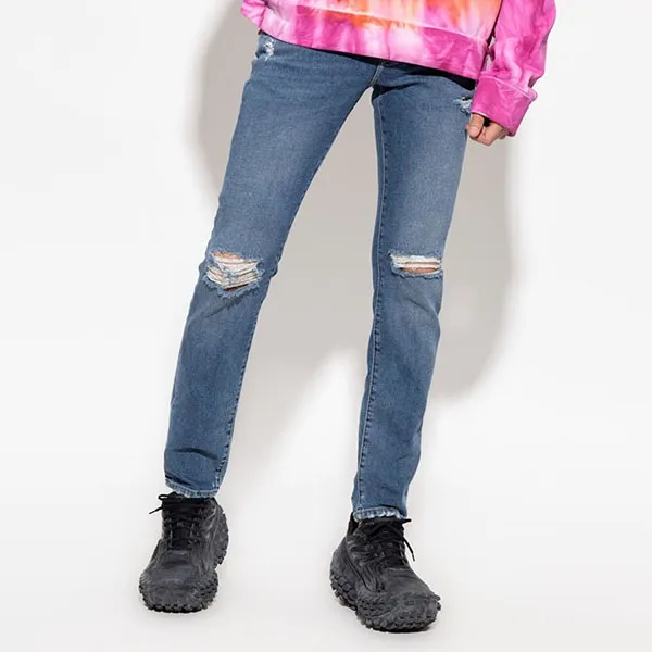 Quần Jean Nam Dolce & Gabbana D&G Blue Skinny G8FS2 Màu Xanh Size 46