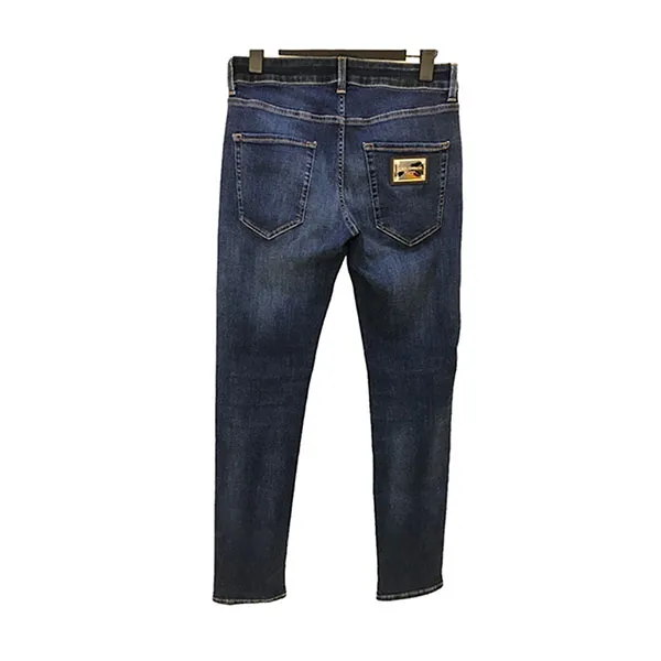 Quần Jean Nam Dolce & Gabbana D&G G8GV2 Tag Gold Màu Xanh Size 44