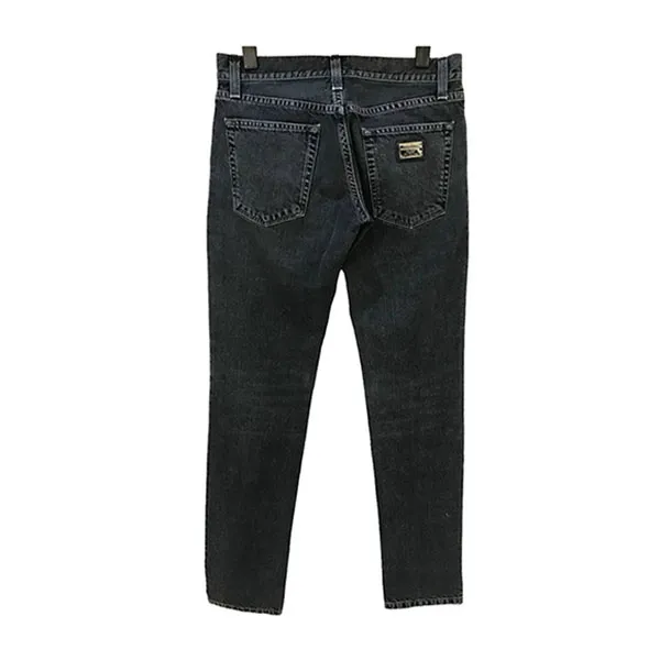 Quần Jean Nam Dolce & Gabbana D&G G8P06 Màu Xám Đen Size 44 - Thời trang - Vua Hàng Hiệu