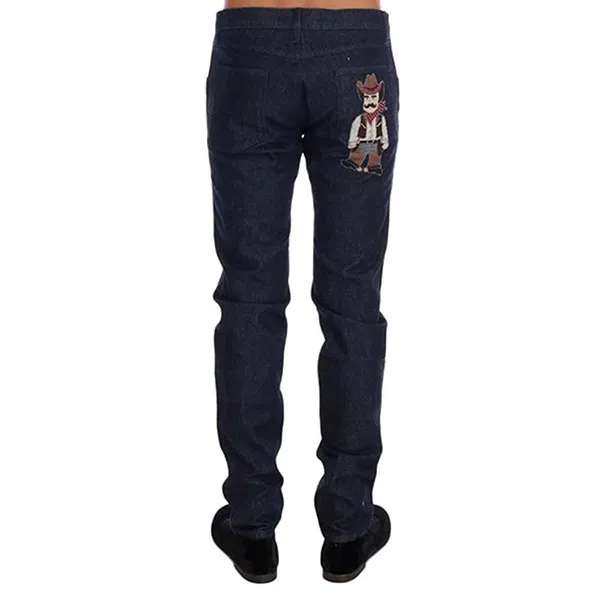 Quần Jean Nam Dolce & Gabbana D&G G8T16 Màu Xanh Đen Size 44 - Thời trang - Vua Hàng Hiệu