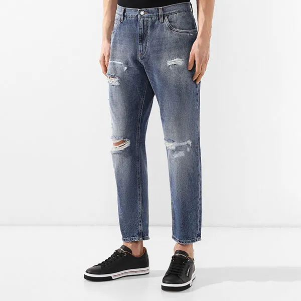 Quần Jean Nam Dolce & Gabbana D&G GYJDAD Màu Xanh Nhạt Size 50 - Thời trang - Vua Hàng Hiệu