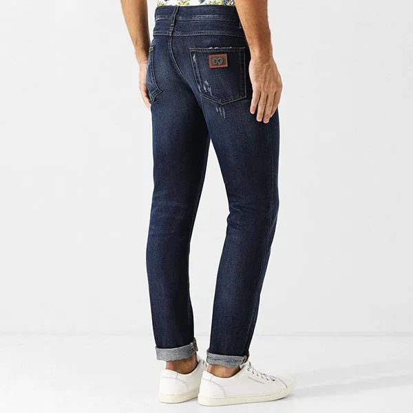 Quần Jean Nam Dolce & Gabbana D&G GYO7CD Màu Xanh Đậm Size 44 - Thời trang - Vua Hàng Hiệu