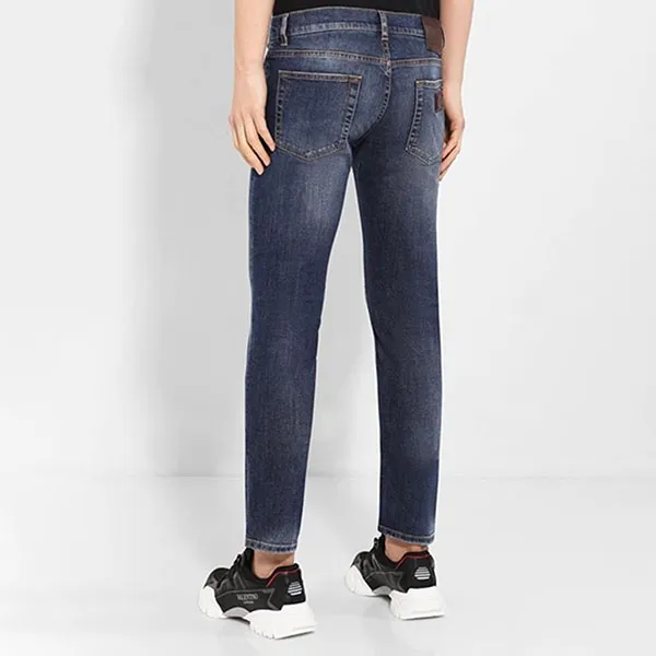 Quần Jean Nam Dolce & Gabbana D&G Skinny G8BY5 Màu Xanh Size 44 - Thời trang - Vua Hàng Hiệu