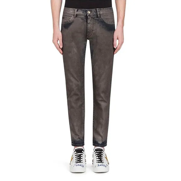 Quần Jean Nam Dolce & Gabbana D&G Skinny GYC4LD Màu Xám Size 50 - Thời trang - Vua Hàng Hiệu