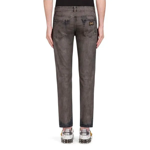 Quần Jean Nam Dolce & Gabbana D&G Skinny GYC4LD Màu Xám Size 50 - Thời trang - Vua Hàng Hiệu