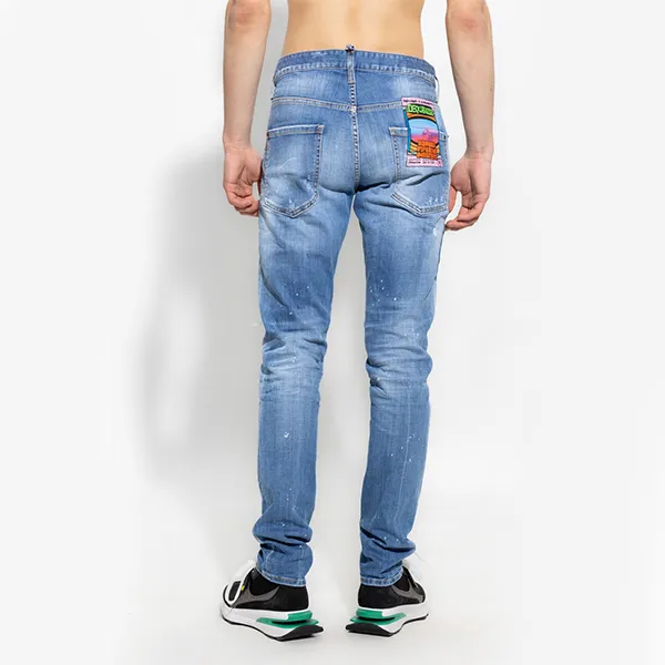 Quần Jean Nam Dsquared2 Cool Guy Blue Màu Xanh Size 46