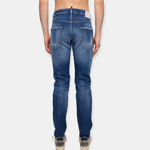 Quần Jean Nam Dsquared2 Cool Guy S71LB0717S30342470 Màu Xanh Size 44