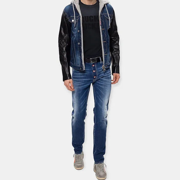 Quần Jean Nam Dsquared2 Cool Guy S71LB0717S30342470 Màu Xanh Size 44