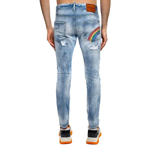 Quần Jean Nam Dsquared2 Coolguy S71LB0707 Màu Xanh Nhạt Size 44 - Thời trang - Vua Hàng Hiệu