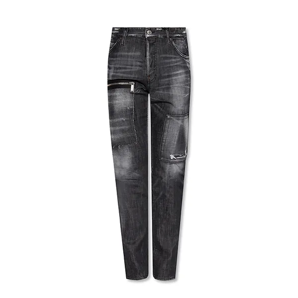 Quần Jean Nam Dsquared2 Coolguy S71LB1042 Màu Đen Xám Size 44 - Thời trang - Vua Hàng Hiệu
