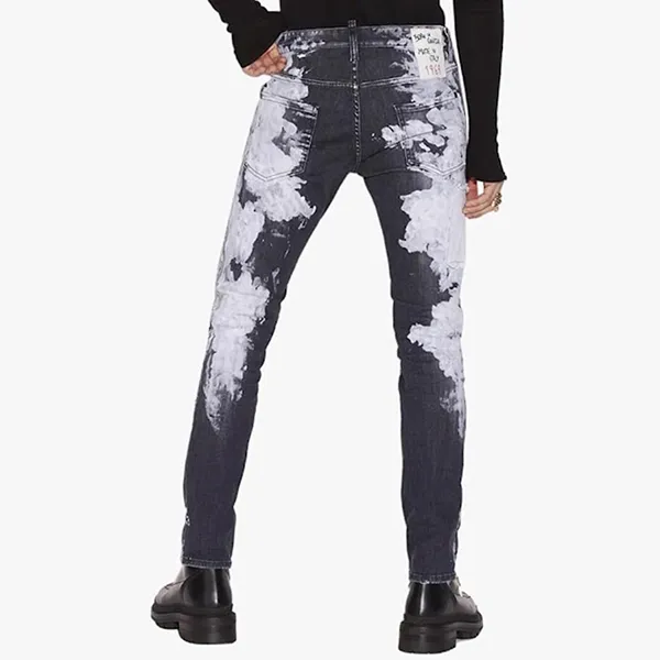 Quần Jean Nam Dsquared2 Coolguy S71LB1049 Màu Xám Size 46 - Thời trang - Vua Hàng Hiệu