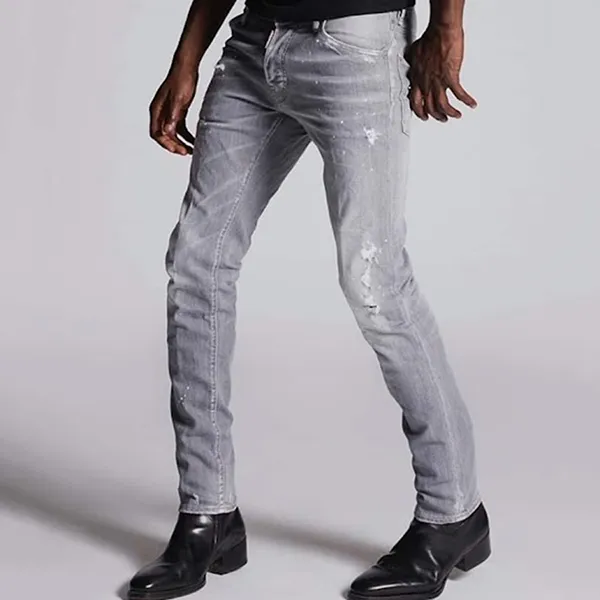 Quần Jean Nam Dsquared2 Coolguy S74LB0474 Màu Xám Size 52 - Thời trang - Vua Hàng Hiệu
