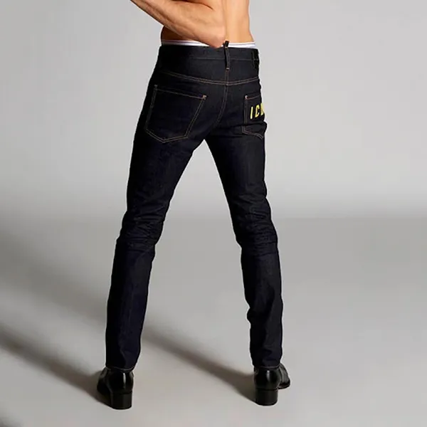 Quần Jean Nam Dsquared2 Coolguy S74LB0624 Màu Xanh Than Size 46
