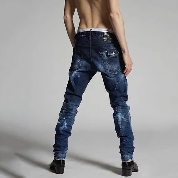 Quần Jean Nam Dsquared2 Coolguy S74LB0836 Màu Xanh Size 46 | Vua