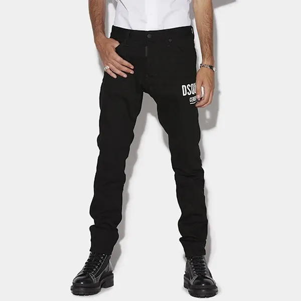 Quần Jean Nam Dsquared2 Coolguy S74LB1087 Màu Đen Size 48