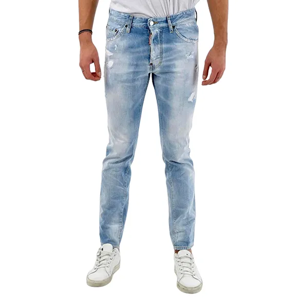 Quần Jean Nam Dsquared2 Coolguy S74LB1095 Màu Xanh Size 44