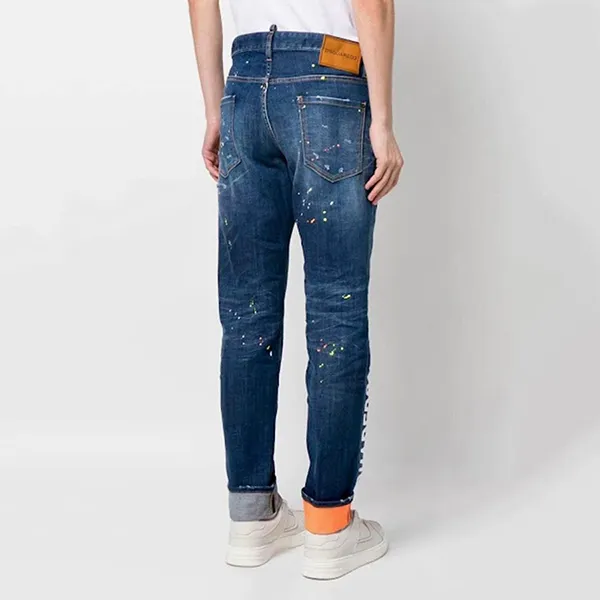 Quần Jean Nam Dsquared2 Coolguy S74LB1239 Màu Xanh Size 44