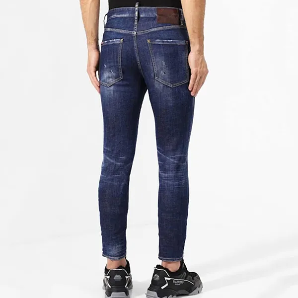 Quần Jean Nam Dsquared2 Sexy S71LB0663 Màu Xanh Size 48