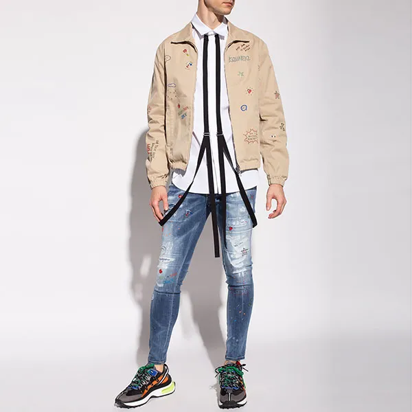 Quần Jean Nam Dsquared2 Skater S74LB0921 S30708 Màu Xanh Size 46 - Thời trang - Vua Hàng Hiệu