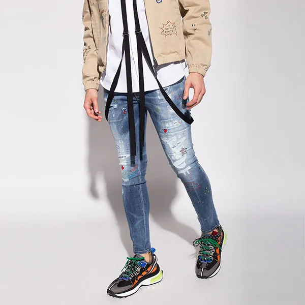 Quần Jean Nam Dsquared2 Skater S74LB0921 S30708 Màu Xanh Size 46 - Thời trang - Vua Hàng Hiệu