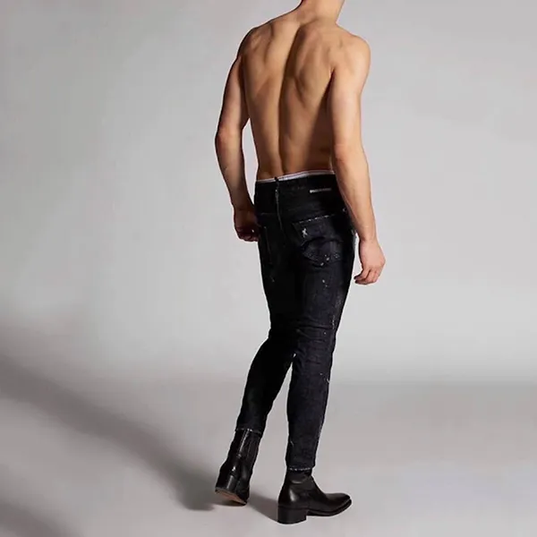 Quần Jean Nam Dsquared2 Skater S71LB0664 Màu Đen Size 44