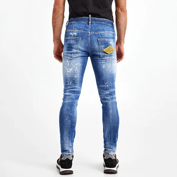 Quần Jean Nam Dsquared2 Skater S71LB0952 Màu Xanh Size 46