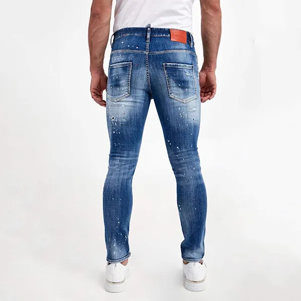 Quần Jean Nam Dsquared2 Skater S71LB1029 Màu Xanh Size 44 N-DG 