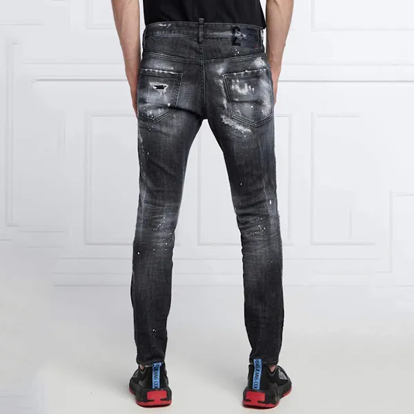 Quần Jean Nam Dsquared2 Skater Wash S71LB1045 Màu Đen Xám Size 46 - Thời trang - Vua Hàng Hiệu