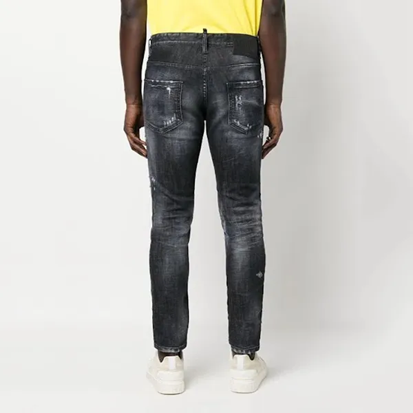 Quần Jean Nam Dsquared2 Skater S71LB1142 Màu Đen Xám Size 44 - Thời trang - Vua Hàng Hiệu