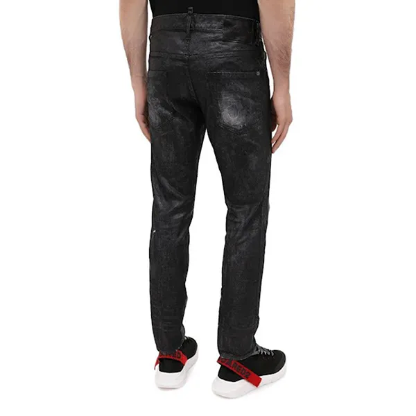 Quần Jean Nam Dsquared2 Skater S74LA0007 Màu Đen Xám Size 46 - Thời trang - Vua Hàng Hiệu