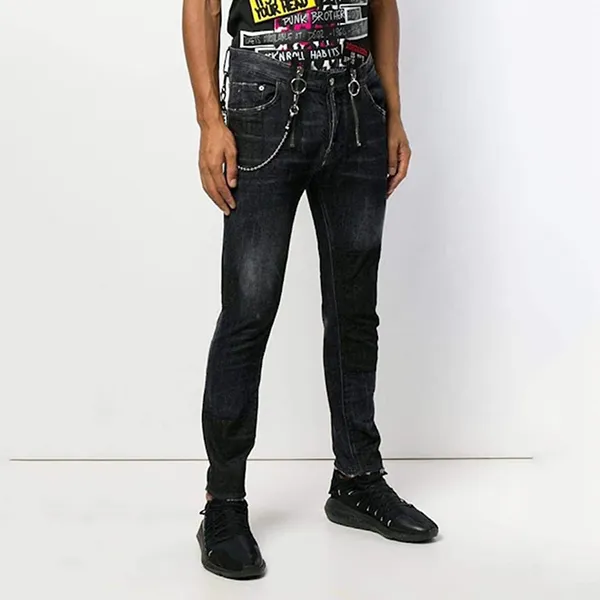 Quần Jean Nam Dsquared2 Skater S74LB0518 Màu Đen Size 46 - Thời trang - Vua Hàng Hiệu