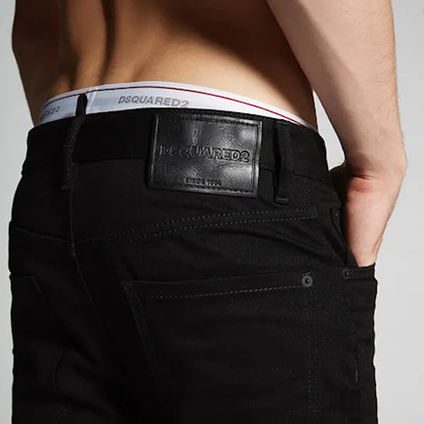 Quần Jean Nam Dsquared2 Skater S74LB0695 Màu Đen Size 44