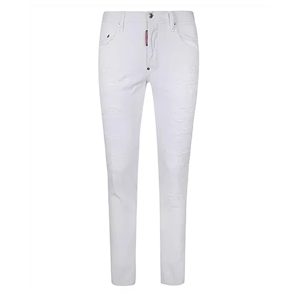 Quần Jean Nam Dsquared2 Skater S74LB0861 Màu Trắng Size 46