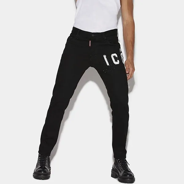 Quần Jean Nam Dsquared2 Skater S79LA0037 Black Màu Đen Size 44 - Thời trang - Vua Hàng Hiệu