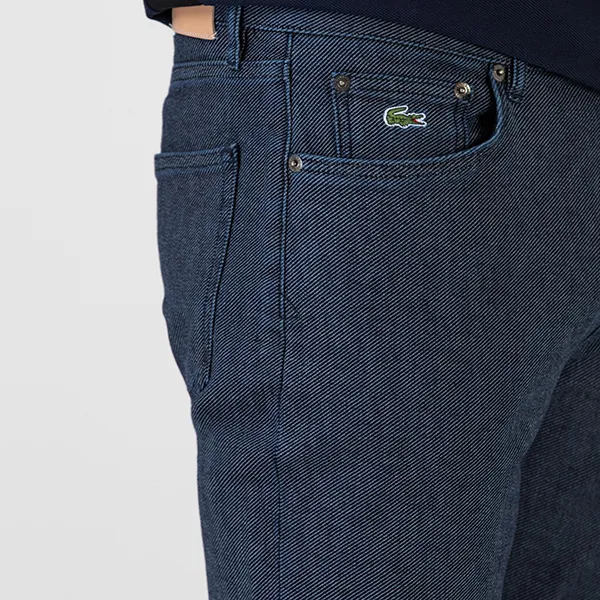 Quần Jean Nam Lacoste Men's Trousers HH0952-52D Màu Xanh Navy Size 34 - Thời trang - Vua Hàng Hiệu