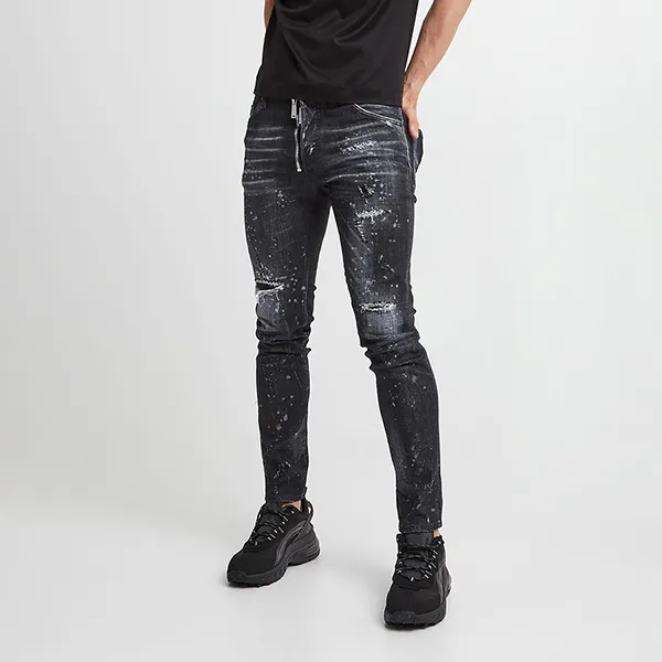 Quần Jean Nam Dsquared2 Cool Guy Black S74LB1184 S30357 900 Màu Đen Size 46