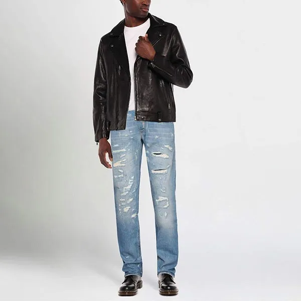 Quần Jeans Nam Dolce & Gabbana D&G I3574M Màu Xanh Size 44 - Thời trang - Vua Hàng Hiệu