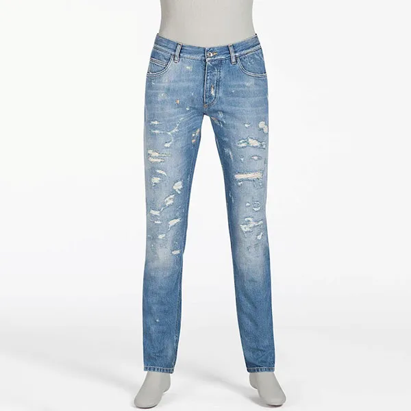 Quần Jean Nữ Dolce & Gabbana D&G G6OLLD Màu Xanh Nhạt Size 44 - Thời trang - Vua Hàng Hiệu