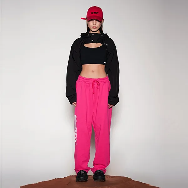 Quần Jogger Nerdy Vertical Logo PNES23KD63 Màu Hồng - Thời trang - Vua Hàng Hiệu