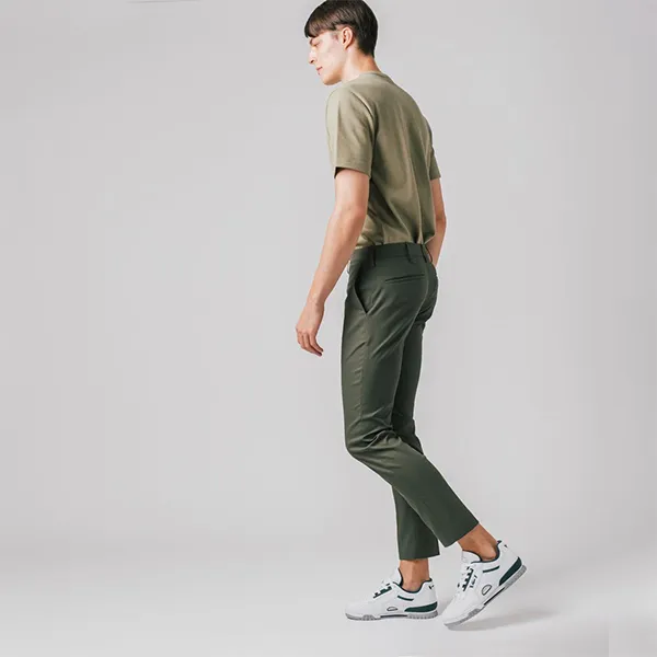 Quần Kaki Nam Lacoste Slim Fit Túi Chéo HH707EL-316 Màu Xanh Rêu Size 32 - Thời trang - Vua Hàng Hiệu