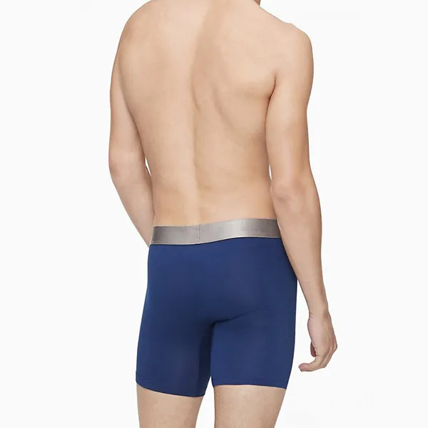Quần Lót Nam Calvin Klein CK Microfiber Boxer Briefs NB2540 410 Màu Xanh Navy Size M