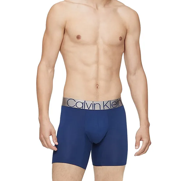 Quần Lót Nam Calvin Klein CK Microfiber Boxer Briefs NB2540 410 Màu Xanh Navy Size M