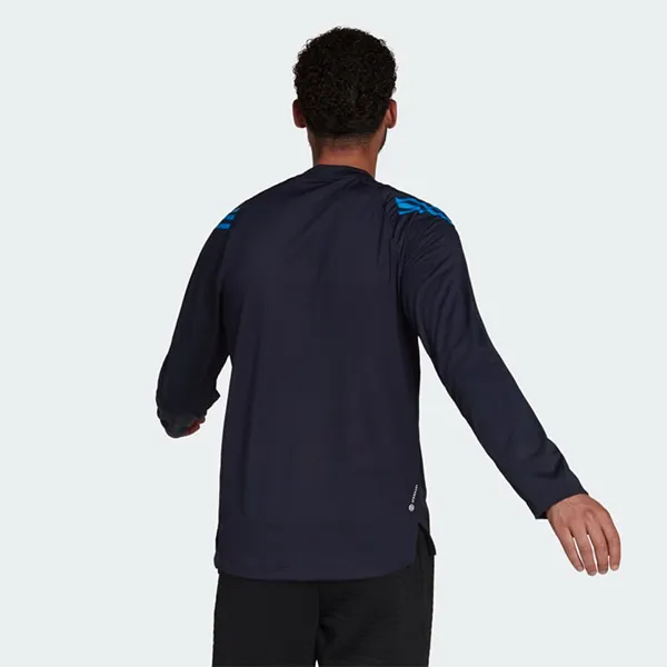 Áo Thun Dài Tay Nam Adidas Training Icons HC2770 Màu Tím Than - Thời trang - Vua Hàng Hiệu