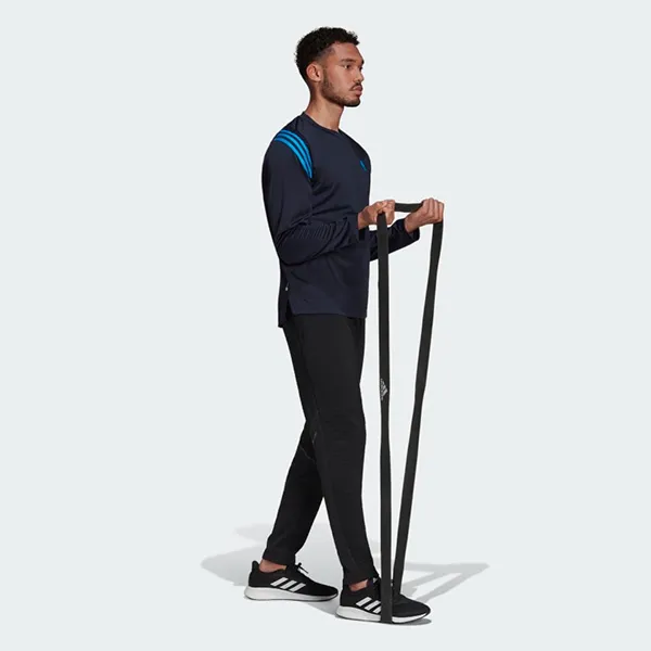 Áo Thun Dài Tay Nam Adidas Training Icons HC2770 Màu Tím Than - Thời trang - Vua Hàng Hiệu
