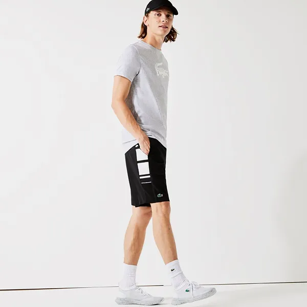 Quần Short Nam Lacoste Men's Sport GH0876-4PC Màu Đen Size 2 - Thời trang - Vua Hàng Hiệu