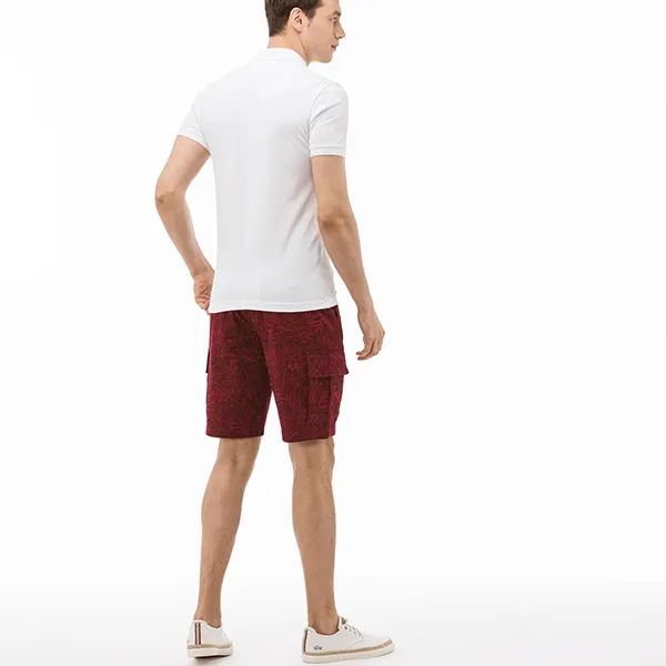 Quần Short Nam Lacoste Men's Bermudas FH0906 - 06R Màu Đỏ Đất Size 30 - Thời trang - Vua Hàng Hiệu