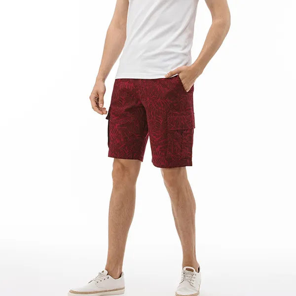 Quần Short Nam Lacoste Men's Bermudas FH0906 - 06R Màu Đỏ Đất Size 30 - Thời trang - Vua Hàng Hiệu