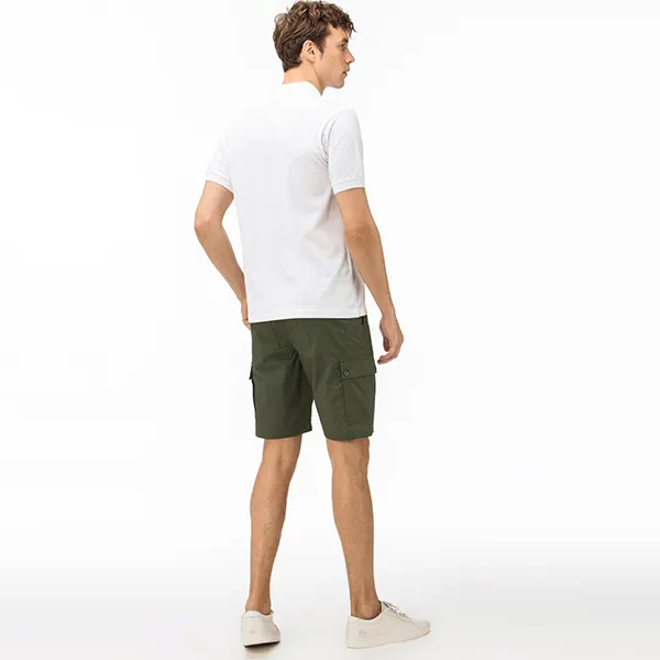 Quần Short Nam Lacoste Men's Bermudas FH0950 - 50Y Màu Xanh Rêu Size 30