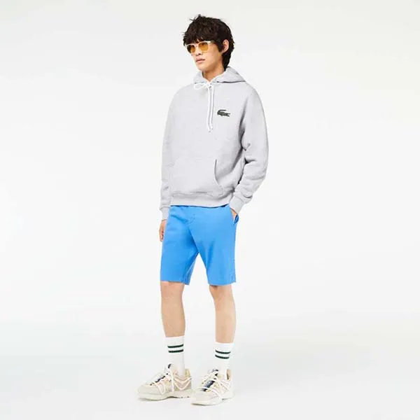 Quần Short Nam Lacoste Men's In Stretch Cotton FH2647-L99 Màu Xanh Blue Size 30